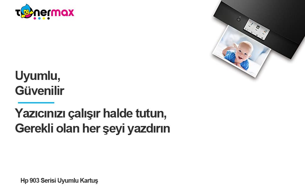 hp 903xl muadil kartuş